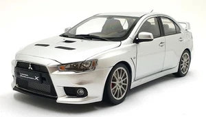 Sun Star 1/18 Scale Diecast 5821 Mitsubishi Lancer Evolution X (LHD) Met. Silver - Picture 1 of 5
