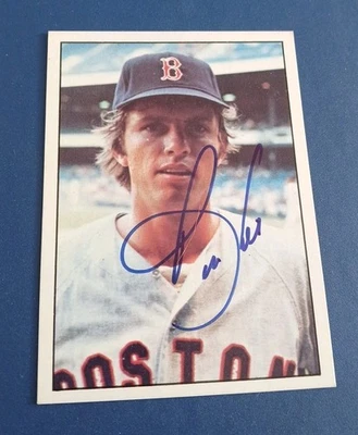1975 SSPC #421 Bill Lee Red Sox Signed Autograph NM/MT - Image 1 of 2