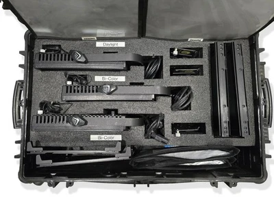 Litepanels 1x1 (2) LS Bi-Color Daylight to Tungsten LED + (1) Daylight LED Kit - Image 1 of 4