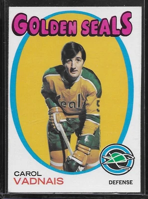 1971-72 Topps - Carol Vadnais #46 NM - Image 1 of 2