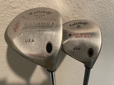 Callaway Warbird + Big Bertha Combo Set - 10* Driver & Warbird 5 Wood RH - Image 1 of 4