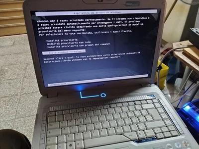 PC Portatile NOTEBOOK - ACER ASPIRE 5920 INTEL CORE 2 DUO  2GB RAM  - Immagine 1 di 3