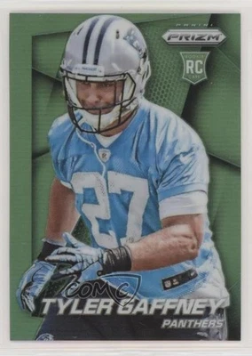 2014 Panini Prizm Green Prizm Tyler Gaffney #271 Rookie RC - Image 1 of 2