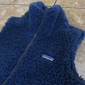 Men's Patagonia patagonia Fleece Vest medium Polyester Navy blue 25120FA19 - Picture 1 of 7