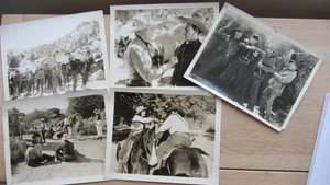 Lot 5 photos Argentiques, ancienne, film ,western  ,à identifier , 25X20cm .(7). - Picture 1 of 6