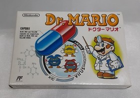 Dr.MARIO Dr.MARIO FC Famicom Family Computer Game Software Box and Instructions