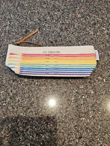 Cavallini & Co. Pencil Pouch Les Couleurs Cotton Canvas Mini Bag Neu ohne Etikett - Bild 1 von 10