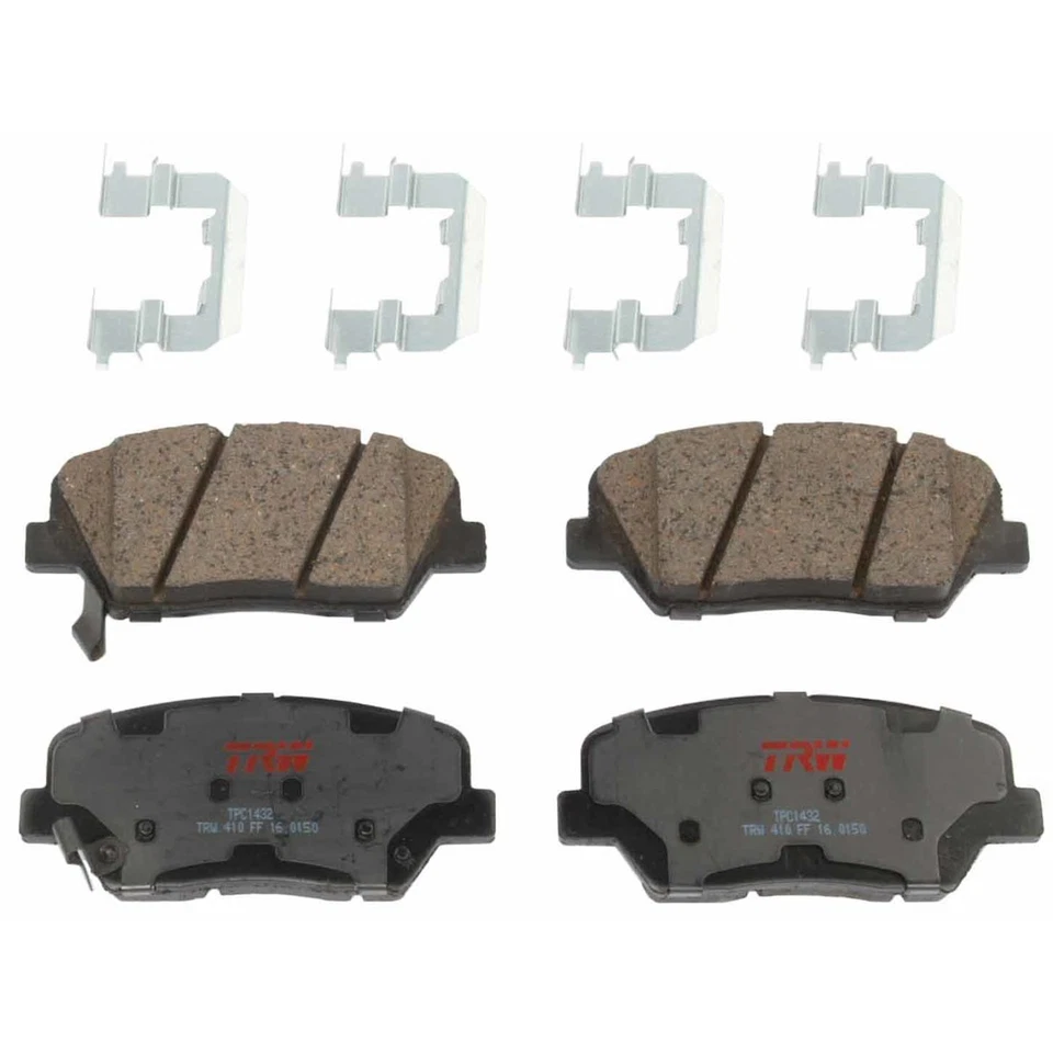 Juego de pastillas de freno delanteras TXC1432 TRW para Hyundai Azera Santa Fe Sport Foto 1 de 1