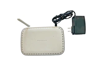 Netgear WGPS606 54Mbps Wireless Print Server 4-Port Switch 802.11g - working - Picture 1 of 4