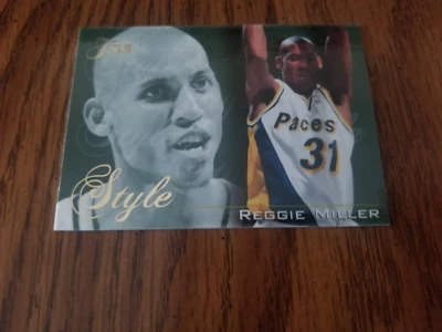 1995-96 FLAIR "STYLE"  REGGIE MILLER #239 - Image 1 of 2