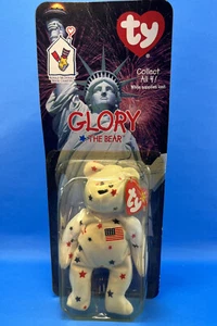 SELTENE TY McDonalds Teenie Beanie Baby Glory the Bear 1999 AUSVERKAUFT - Bild 1 von 2