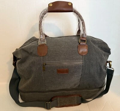 MyMealivos Canvas Weekender Bag, with Shoe Compartment - Image 1 of 4