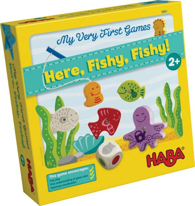 HAB5661 Haba USA My Very First Games: Here, Fishy, Fishy! - Image 1 of 1