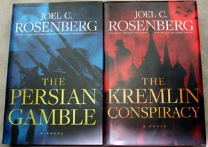 Set 2 Joel C Rosenberg KREML VERSCHWÖRUNG ~ PERSISCHES GLÜCKSSPIEL (Marcus Ryker 1-2) Spion - Bild 1 von 9