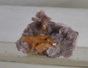 #3301 Wulfenite - Rowley Mine, Arizona - Picture 1 of 6