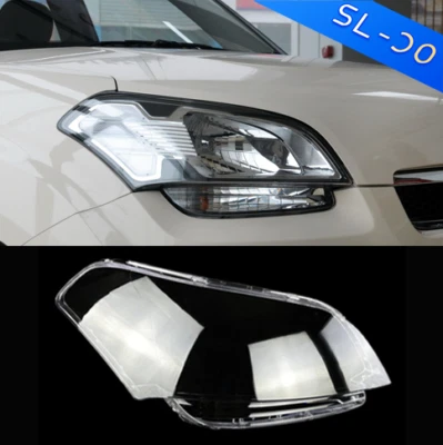 Reemplazo de carcasa de faro derecho para Kia Soul 2010-2013 cubierta de lente transparente de faros Foto 1 de 4