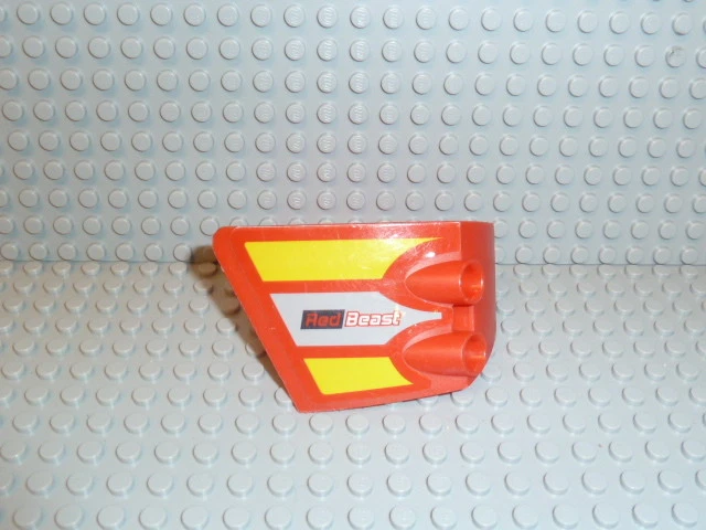 LEGO® Technic 1x Panel rot aus 8375 49817pb02 mit Stiickern Red Beast F1631 - Bild 1 von 1