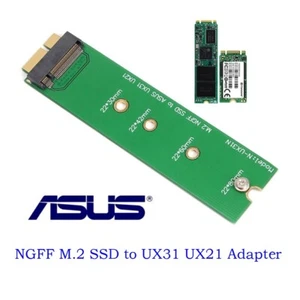 M.2 NGFF SSD To 18 Pin Adapter Card SSD For Asus UX21 UX31 Zenbook 128G 256G SSD - Afbeelding 1 van 12
