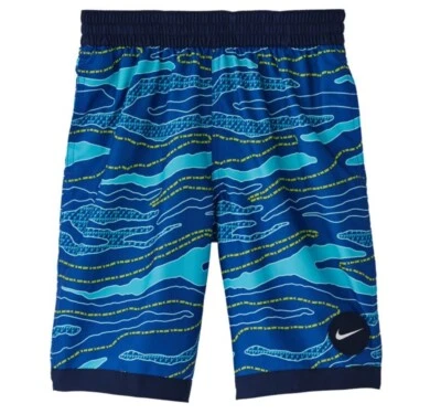  New Nike Boys' Swimming Trunk,  Size: Medium, Ages:10-12 Years. Midnight Blue   - Image 1 of 4