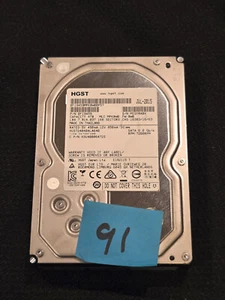 HGST Hitachi 4TB 7.2K SATA 3.5'' Hard Drive 0F19459 H3U40006472S HDD # 91 - Afbeelding 1 van 2