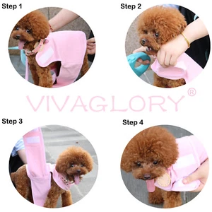 PINK Dog calming coat, anti-anxiety shirt, S SIZE - Picture 1 of 7