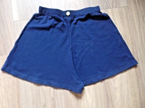 Mary Quant Vintage S 8-12 Lycra Navy Shorts 1980er Prototyp SIEHE MASSE - Bild 1 von 3