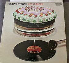 Rolling Stones Let It Bleed 1969 US London NPS-4 w/ Poster VG + VINYL