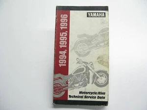 Yamaha OEM Technical Service Data Manual Book 1994 1995 1996 Motorcycle / Riva - Picture 1 of 9