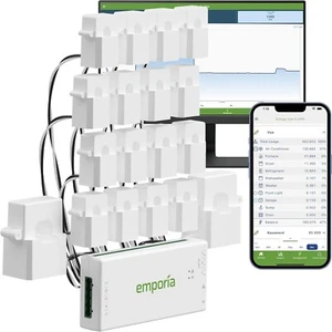 Sistema de monitoreo de energía para toda la casa con 16 sensores de nivel de circuito y soporte WiFi - Imagen 1 de 11
