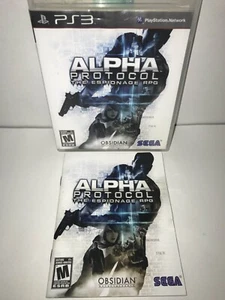 Alpha Protocol (Sony PlayStation 3, 2010) PS3 CIB Complete - Bild 1 von 7