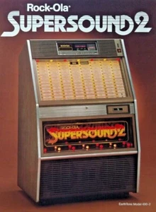 490-2 Earth Tone Jukebox Flyer Vintage Rowe Phonograph Music Artwork 8.5" x 11" - Picture 1 of 3