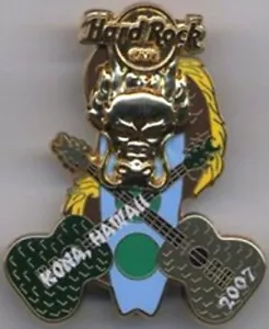 Hard Rock Cafe KONA 2007 3-D Dragon SURFBOARD Series PIN - LE 500 HRC #38918 - Picture 1 of 1