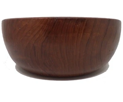 Ensaladera de madera vintage CRATE & BARREL 10" Foto 1 de 4