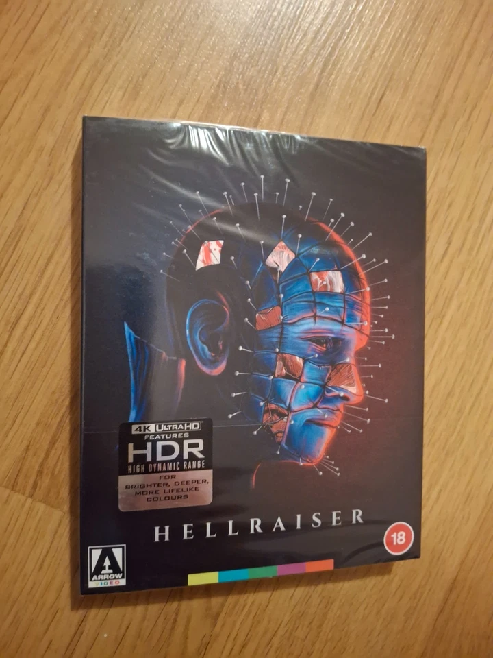 HELLRAISER - 4K UHD- Limited edition - ARROW - NEW SEALED UK STOCK - Image 1 of 2