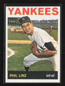 1964 Topps #344 Phil Linz New York Yankees EX - Imagen 1 de 2