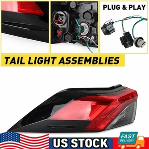 Left Driver Side Rear LED Tail Light Brake Lamp Fits For 2019-2023 Toyota Rav4 Y - Picture 1 of 12