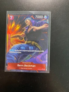 2024 ONE PIECE EMPERORS IN THE NEW WORLD #OP09-009 BENN BECKMAN ALT ART - Picture 1 of 1