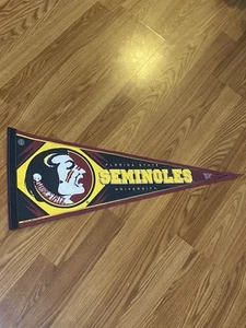 WINCRAFT Sports Florida State Seminoles PENNANT FSU Flag - Picture 1 of 11