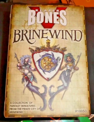 Reaper Dark Heaven 28mm Bones V - Brinewind  SEALED  DUNGEONS DRAGONS PATHFINDER - Image 1 of 2