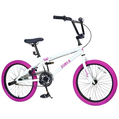 Freestyle Kids Bike 20 Inch Single Speed Children's Bicycle for Boys Girls，White - Image 1 of 4