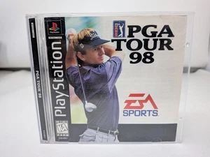 PGA Tour 98 Golfing (Sony PlayStation 1, 1997) PS1 Black Label Komplett - Getestet - Bild 1 von 3