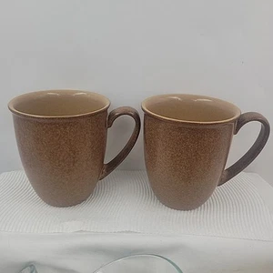 Tazze inglesi Denby Energy Cinnamon Beaker - Set di 2 - Foto 1 di 4