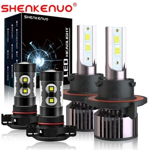 Kit de bombillas LED blancas altas/bajas + antiniebla para Jeep Gladiator 2020-2022 6000k - Imagen 1 de 16