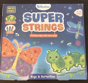 NUEVA Actividad Artística y Artesanal - Súper Cuerdas Arte Sin Desorden para Bichos y Mariposas - Imagen 1 de 2