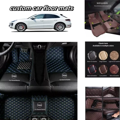 For Audi A4/A4L Car Floor Mats Luxury Waterproof Liners Carpets Auto Foot Pads - Image 1 of 4