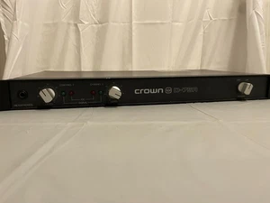 Crown D-45 D45 2-Channel 120AC Volts 120 Watts Rack Mountable Power Amplifier - Picture 1 of 3