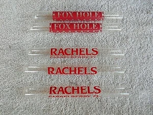 LOT OF 5 CENTRAL FLORIDA ADULT GENTLEMEN'S CLUB GLASS SHOT SHOOTER TUBES - Imagen 1 de 6