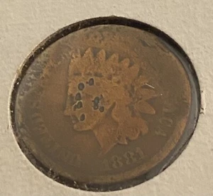 Centavo cabeza india 1881 - Imagen 1 de 2