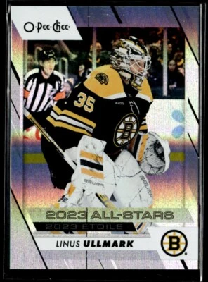 2023-24 O-Pee-Chee Rainbow Linus Ullmark 342/350 #513 - Image 1 of 2