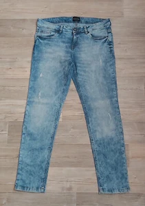 Jeans, Gr. 42, Denim, Laura Scott , hellblau, Stretch, Destroyed Jeans - Bild 1 von 12